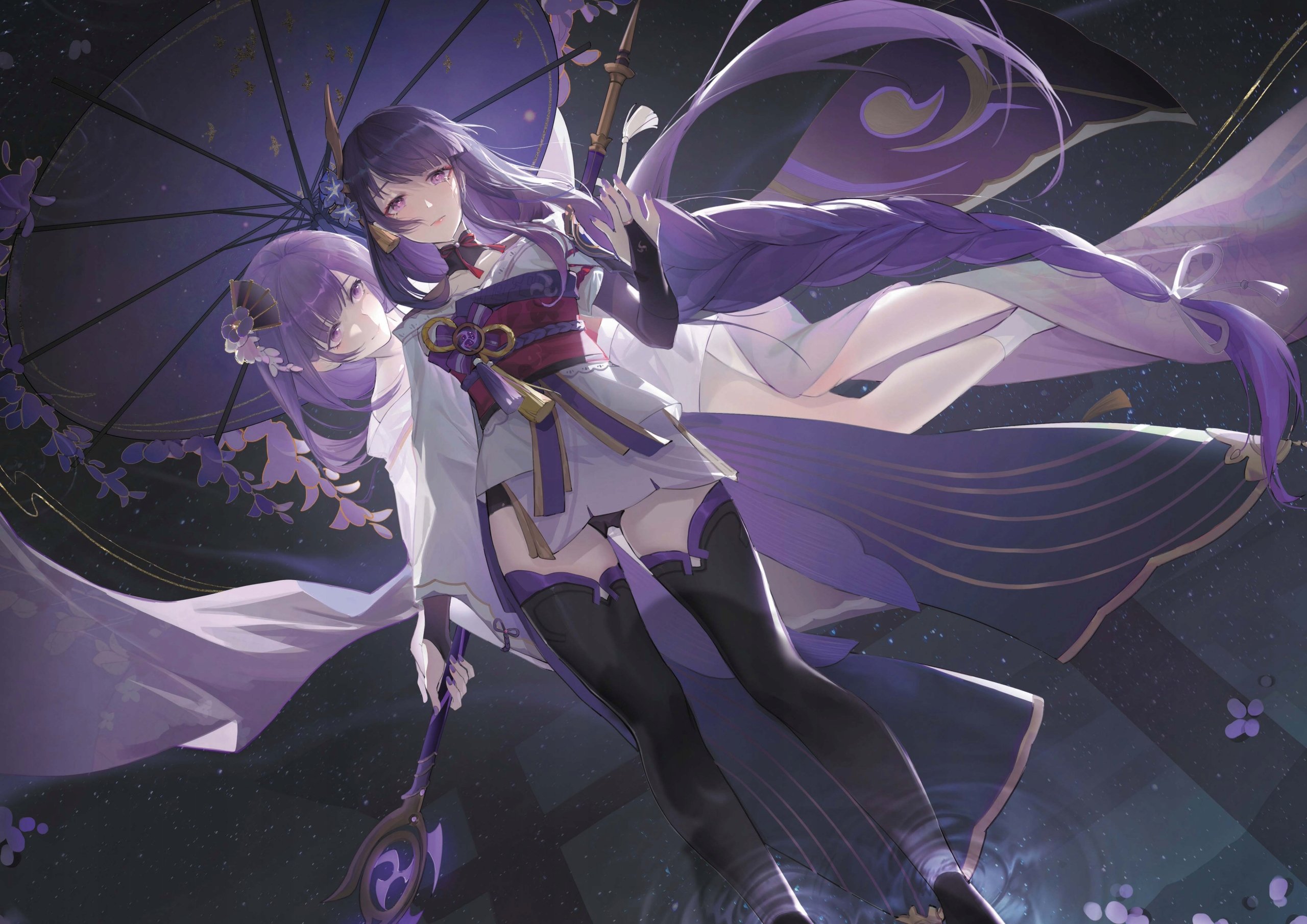 Plakat A1 Genshin Impact Raiden Shogun