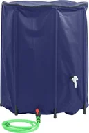 Zbiorniki na deszczówkę - vidaXL Zbiornik na wodę, z kranikiem, składany, 1250 L, PVC - miniaturka - grafika 1