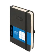 Kalendarze - Antra, kalendarz 2025 memofix b6 dns czarny - miniaturka - grafika 1