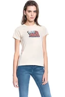 Koszulki i topy damskie - Damska koszulka t-shirt Lee CREW NECK TEE M - miniaturka - grafika 1