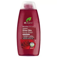 Kosmetyki do kąpieli - Dr. Organic DR Organic Rose Otto Body Wash 250 ML DRC05005 - miniaturka - grafika 1