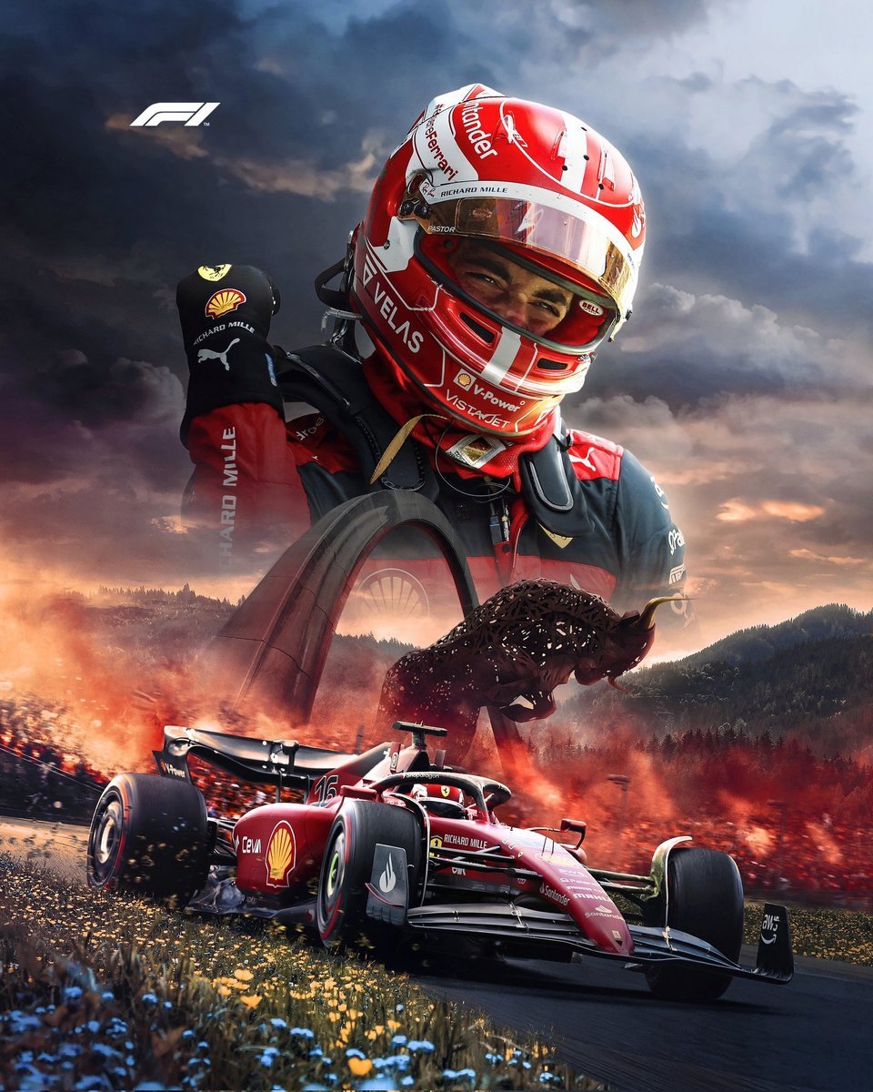 PODKŁADKA POD MYSZ Nadruk 22x18cm Charles Leclerc Ferrari Formuła 1 Prezent