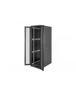 Digitus Szafa server cabinet 19inch 42HE black RAL9005 1970x600x10""00mm p (DN-19 SRV-42U-B-1) - Szafy rack - miniaturka - grafika 1