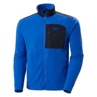 Bluzy męskie - Męski Polar HELLY HANSEN DAYBREAKER BLOCK JACKET 49454_543 – Niebieski - miniaturka - grafika 1