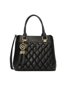 Czarna elegancka torebka z miękkiej skóry - Torebki damskie - miniaturka - grafika 1