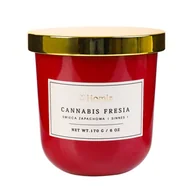 Świece - Świeca zapachowa SINNES Cannabis & Fresia 170G o aromacie konopi i frezji HOMLA - miniaturka - grafika 1