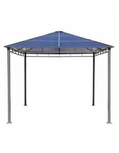 PAWILON OGRODOWY STAL ALUMINIUM 2,96 × 2,96CM - Pozostałe meble ogrodowe - miniaturka - grafika 1