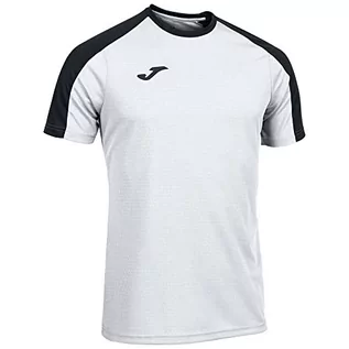 Koszulki męskie - Joma Męski T-shirt z krótkim rękawem, Eco Championship T-shirt czarno-biały, rozmiar 3XS - grafika 1