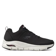Sneakersy męskie - Sneakersy Skechers Titan 232200/BKW Czarny - miniaturka - grafika 1
