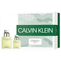 Calvin Klein Eternity For Men 100ml woda toaletowa + 30ml woda toaletowa 3614229826029 - Zestawy perfum męskich - miniaturka - grafika 1