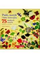 Książki o kulturze i sztuce - Ptaki motyle i inne zwierzątka 75 modnych wzorów - miniaturka - grafika 1