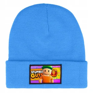 CZAPKA BEANIE ZIMOWA CIEPŁA NIEBIESKA DLA DZIECI MOTYW STUMBLE LEGENDS WZ - Czapki damskie - miniaturka - grafika 1
