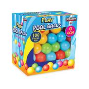 Zabawki interaktywne dla dzieci - Zestaw kolorowych Piłek suchego basenu 100 sztuk Pilsan - miniaturka - grafika 1