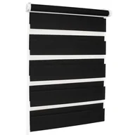 Rolety - Roleta dzień i noc SMILE 57 x 150 cm kol. 07 zmysłowa czerń - miniaturka - grafika 1