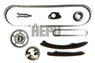 Mechanizmy rozrządu - Zestaw łańcucha rozrządu Hepu 21-0096 - miniaturka - grafika 1