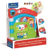 Zabawki interaktywne dla dzieci - Clementoni Baby Farma Książeczka Mówiąca 17652 - miniaturka - grafika 1