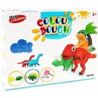 Masy plastyczne - Mega Creative Masa plastyczna. Zestaw z dinozaurem - miniaturka - grafika 1