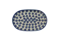 Miski i półmiski - Ceramiczna półmisek średni Ceramika Bolesławiec - miniaturka - grafika 1