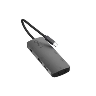 LINQ Adapter 7in1 USB-C HDMI Triple Display MST - Akcesoria fotograficzne - miniaturka - grafika 2