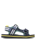 Buty dla chłopców - Pepe Jeans Sandały Pool Combi PBS70055 Granatowy - miniaturka - grafika 1