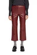 Spodnie damskie - ESPRIT Collection Damskie spodnie 112EO1B316, 601/bordowe czerwone 2, 40 - miniaturka - grafika 1