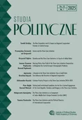 Czasopisma - Studia Polityczne - miniaturka - grafika 1