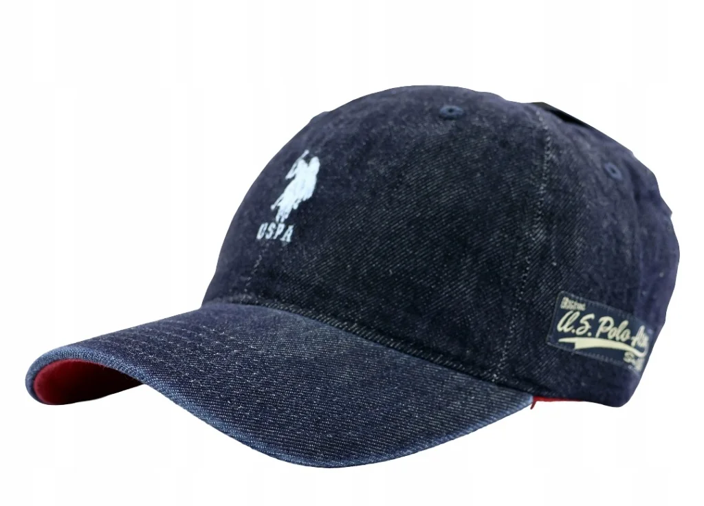 Czapka z daszkiem męska młodzieżowa U.S. Polo Assn. 54-59cm Haft Logo Lato