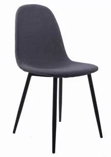 SK Krzesło DART - ciemno-szare / nogi czarne x 3 emix - Krzesła - miniaturka - grafika 1