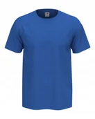 Koszulki męskie - Koszulka męska T-shirt Stedman Comfort-T Bright Royal DUŻY ROZMIAR 4XL - miniaturka - grafika 1