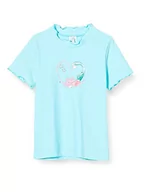 Koszulki dla dziewczynek - Sanetta Dziewczęca koszulka kąpielowa bielizna funkcyjna, niebieski (niebieski 5999), 92 cm - miniaturka - grafika 1
