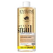 Eveline ROYAL SNAIL MICELLAR WATER - Intensywnie regenerujący płyn micelarny ze śluzem ślimaka EVEMSSL