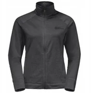 Kurtki i kamizelki sportowe damskie - Jack Wolfskin Waldsee Jkt W 1710711-6000 Czarne XS - miniaturka - grafika 1