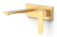 Baterie podtynkowe - Bateria umywalkowa TRES Slim Exclusive podtynkowa 24-K Matowe Złoto 20230011OM - miniaturka - grafika 1