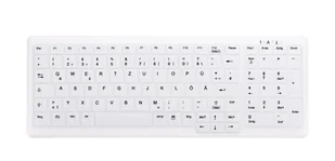 CHERRY AK-C7000 klawiatura RF Wireless QWERTZ Niemiecki Biały AK-C7000F-FU1-W/GE - Klawiatury - miniaturka - grafika 1