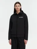 Odzież trekkingowa damska - adidas Kurtka softshell Terrex Multi IX1487 Czarny Regular Fit - miniaturka - grafika 1