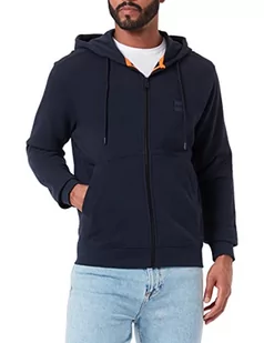 BOSS Casual męska bluza Zetalky, niebieski, S - Bluzy męskie - miniaturka - grafika 1