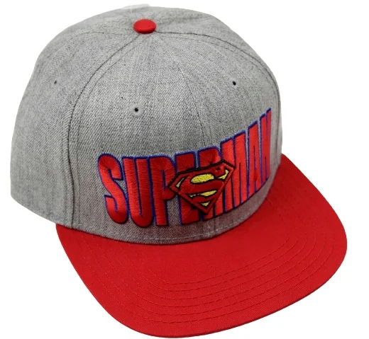 Czapka z prostym daszkiem męska DC Comics Superman 55-60cm Snapback Haft