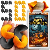 Pieczywo chrupkie - CIASTECZKA Z WR����B�� Magia Przeznaczenie Halloween na Imprez�� 50 sztuk - miniaturka - grafika 1