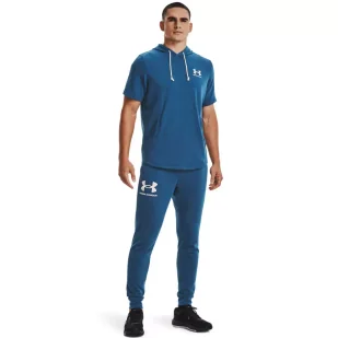 Spodnie dresowe męskie Under Armour RIVAL TERRY JOGGER - Spodnie męskie - miniaturka - grafika 3