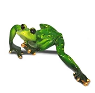 Figurki dekoracyjne - Pigmejka Figurka dekoracyjna Żaba, 11,5x5,5 cm - miniaturka - grafika 1