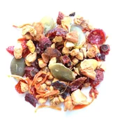 Herbata - Herbata owocowa smakowa czysta rozkosz organic 150g najlepsza herbata sypana w eko opakowaniu - miniaturka - grafika 1