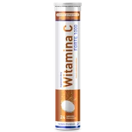 Witaminy i minerały - Witamina C Forte 1000, smak pomarańczowy, 24 tabletki musujące - miniaturka - grafika 1