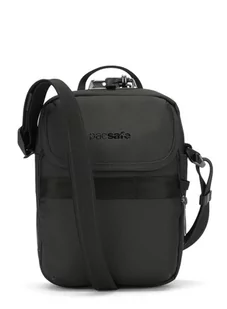 Antykradzieżowa torba na ramię Pacsafe Metrosafe X Compact - black - Torby męskie - miniaturka - grafika 1