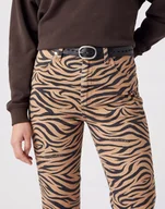 Paski - WRANGLER CUT OUT BELT BLACK W0J6U1100 80 - miniaturka - grafika 1