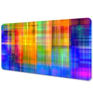 Podkładki na biurko - Podkładka na biurko Abstrakcyjna krata 90x45 cm - miniaturka - grafika 1