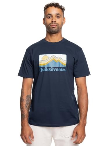Quiksilver Męska koszulka Qs Gradient Mountains Ss (opakowanie 1 szt.)