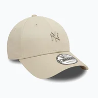 Czapki damskie - Czapka z daszkiem New Era Metallic Pin 940 Nyy light beige - miniaturka - grafika 1