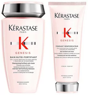 Kerastase Genesis - zestaw do włosów osłabionych i łamliwych, szampon 250ml i odżywka 200ml 13/zestaw - Odżywki do włosów - miniaturka - grafika 1