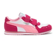 Buty dla dziewczynek - Buty dziecięce Puma 36073281 CABANA RACER SL V PS Różowe - miniaturka - grafika 1