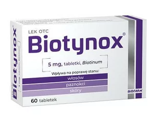 Biotynox 5 mg x 30 tabl - Suplementy diety - miniaturka - grafika 1
